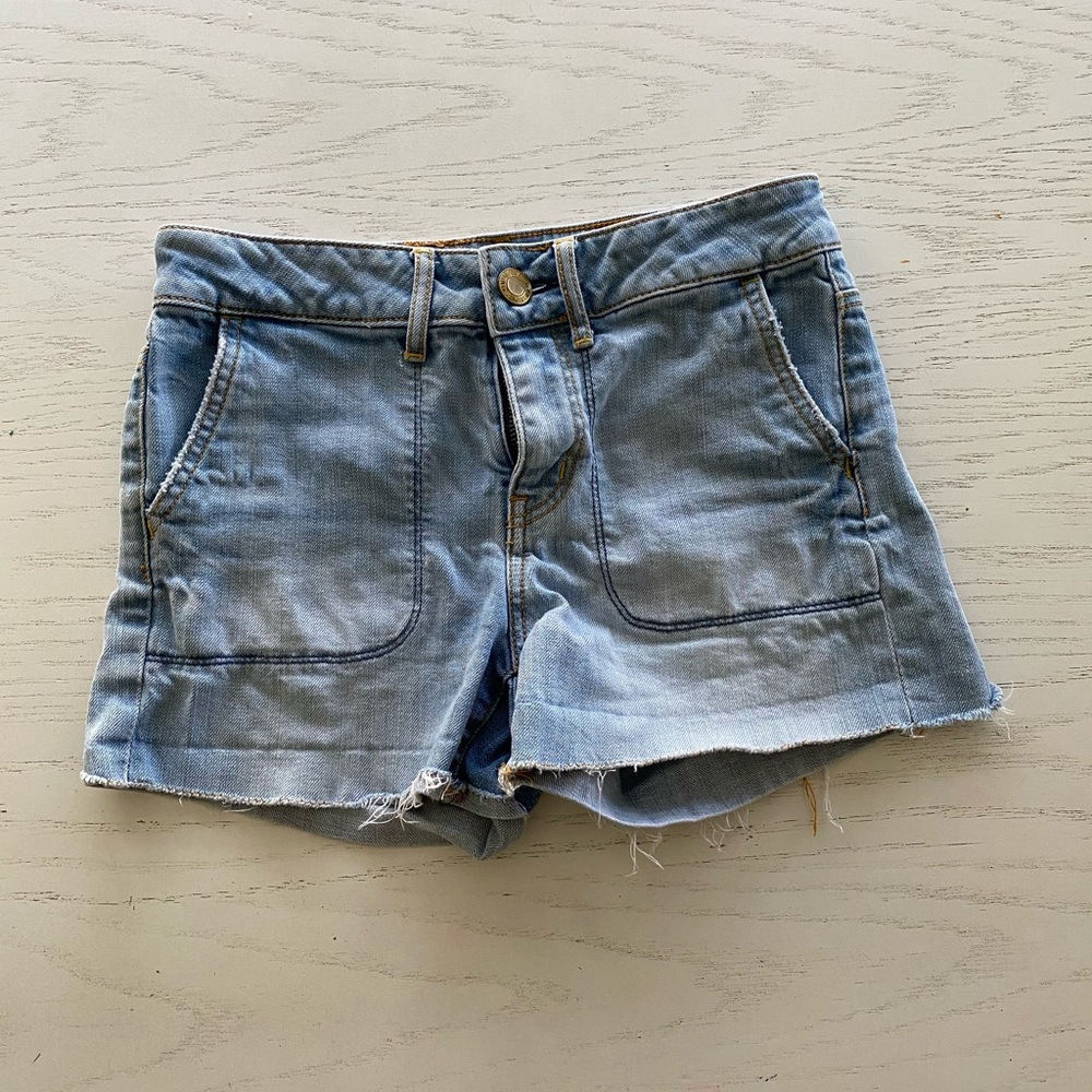 American eagle cut off jean shorts